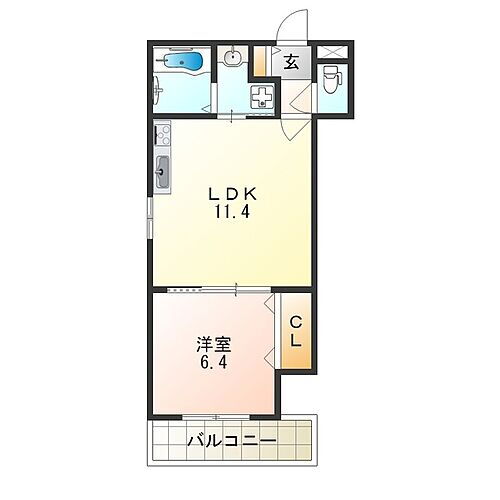 大阪府大阪市東住吉区照ケ丘矢田2丁目 矢田駅 1LDK アパート 賃貸物件詳細