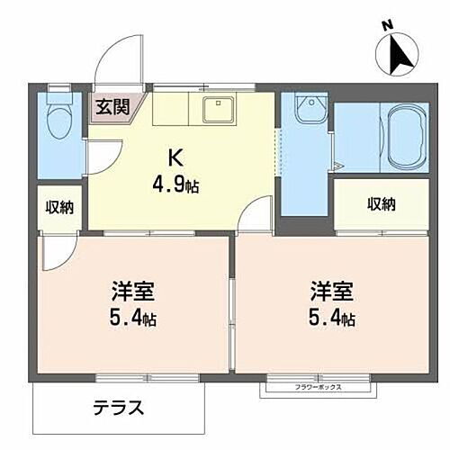 ドエル南青山 1階 2K 賃貸物件詳細