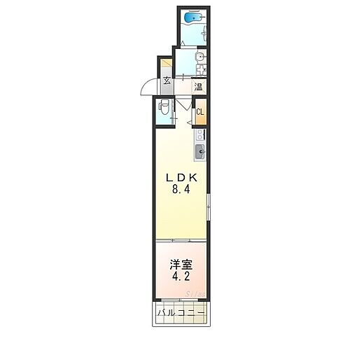 大阪府大阪市東住吉区住道矢田１丁目 矢田駅 1LDK アパート 賃貸物件詳細