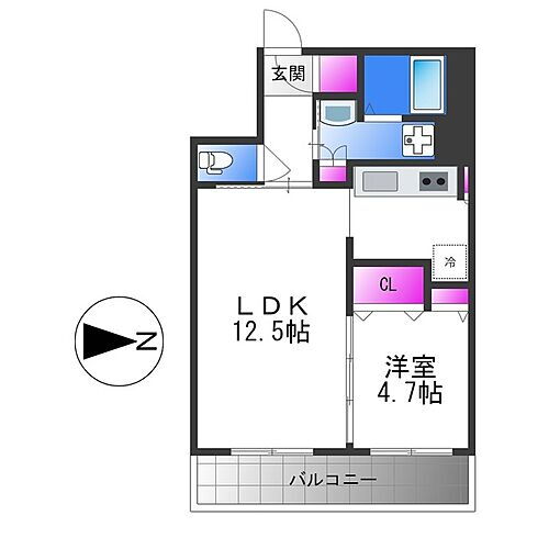 Ｌｏｙａｌ　ｆ　Ｍａｉｓｏｎ 1階 1LDK 賃貸物件詳細