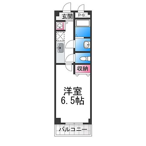 大阪府堺市北区百舌鳥本町3丁 百舌鳥駅 1K マンション 賃貸物件詳細
