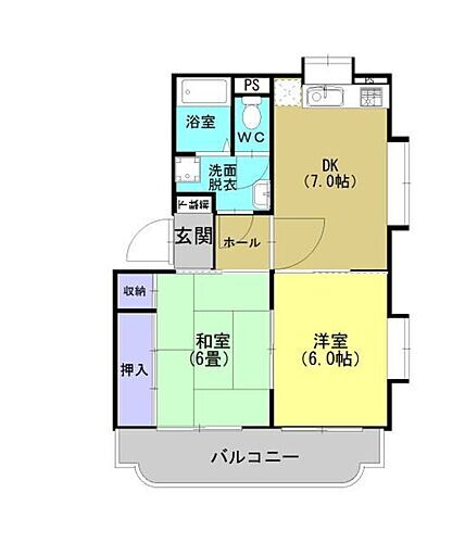 ソレイユ伊敷 3階 2DK 賃貸物件詳細