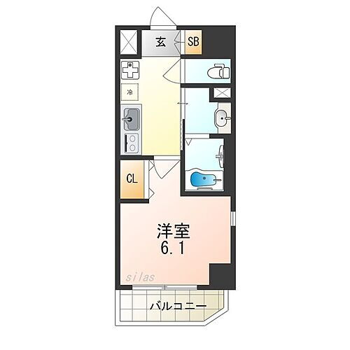 大阪府大阪市生野区新今里３丁目 今里駅 1K マンション 賃貸物件詳細