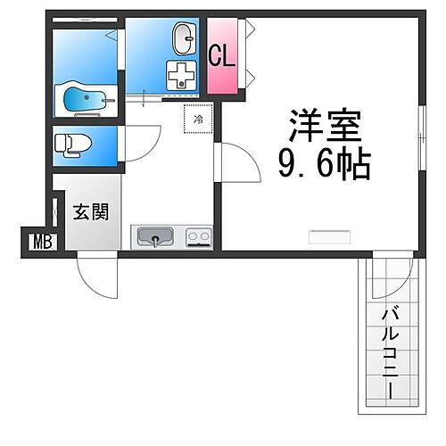 フジパレス南清水町サウス 3階 1K 賃貸物件詳細