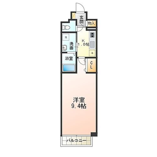 ユーヴェＳ 3階 1K 賃貸物件詳細