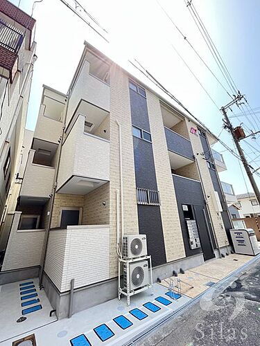 大阪府大阪市住之江区粉浜２丁目 築3年8ヶ月 3階建