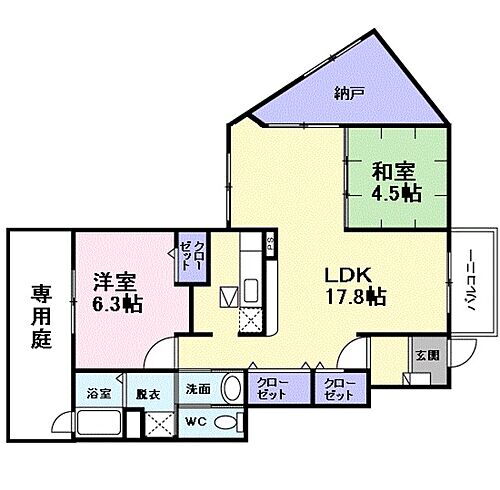 大阪府和泉市葛の葉町1丁目 北信太駅 2LDK アパート 賃貸物件詳細