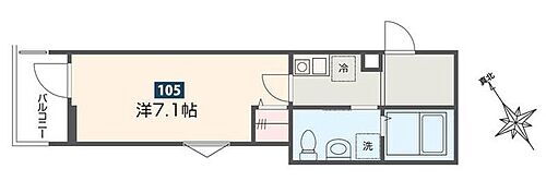 神奈川県相模原市南区旭町 相模大野駅 1K アパート 賃貸物件詳細