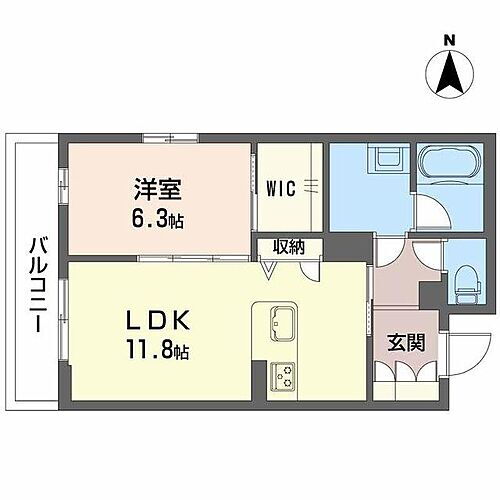 シャーメゾン環 4階 1LDK 賃貸物件詳細