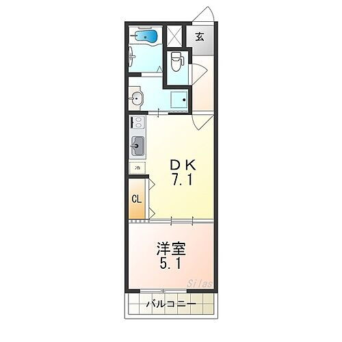 大阪府堺市東区日置荘西町4丁 初芝駅 1DK アパート 賃貸物件詳細