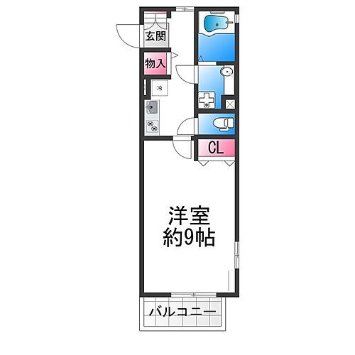 大阪府堺市堺区向陵東町2丁 百舌鳥八幡駅 1K アパート 賃貸物件詳細