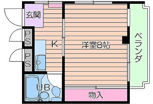 プレアール豊崎 5階 1K 賃貸物件詳細