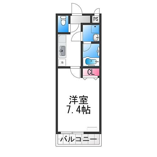 大阪府堺市堺区今池町2丁 浅香山駅 1K アパート 賃貸物件詳細