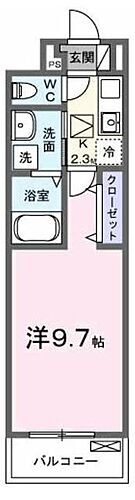 プロチオーネ　ルシェロ 3階 1K 賃貸物件詳細
