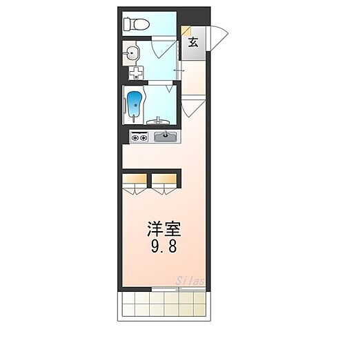 サーシアム 1階 ワンルーム 賃貸物件詳細