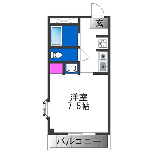 大阪府大阪市住吉区長居2丁目 長居駅 1K マンション 賃貸物件詳細