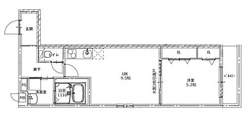 大阪府東大阪市東山町 新石切駅 1LDK アパート 賃貸物件詳細