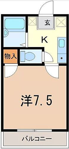 ワンズハウス 1階 1K 賃貸物件詳細