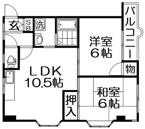大阪府寝屋川市境橋町 香里園駅 2LDK マンション 賃貸物件詳細