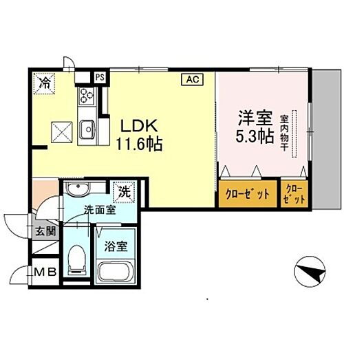 兵庫県神戸市兵庫区兵庫町2丁目 新開地駅 1LDK アパート 賃貸物件詳細