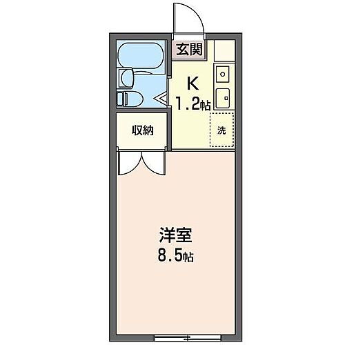コーポ西国 1階 ワンルーム 賃貸物件詳細