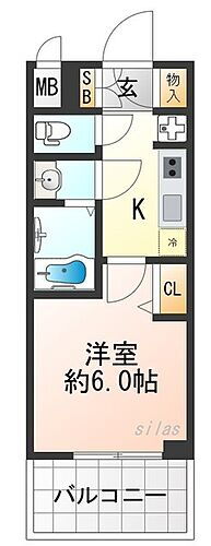 大阪府大阪市大正区泉尾1丁目 大正駅 1K マンション 賃貸物件詳細