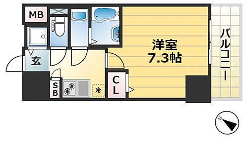 兵庫県神戸市兵庫区湊町1丁目 神戸駅 1K マンション 賃貸物件詳細