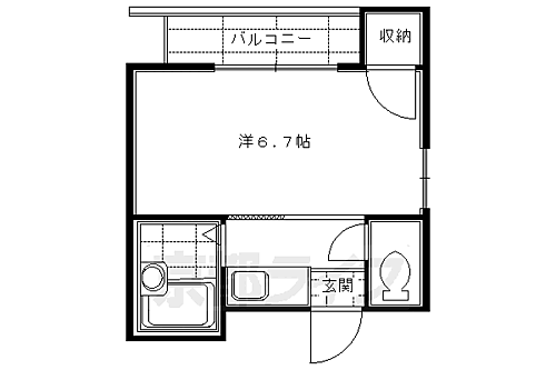 京都府京都市伏見区桃山水野左近東町 丹波橋駅 1K マンション 賃貸物件詳細