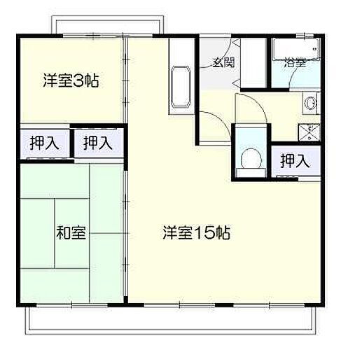 Ｇｒｅｅｎ　Ｈｉｌｌｓ　大塚台　２号棟 6階 2LDK 賃貸物件詳細