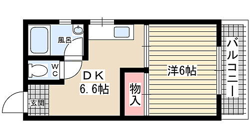 兵庫県西宮市中島町 西宮北口駅 1DK マンション 賃貸物件詳細