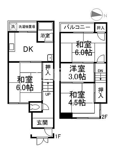 岡田貸家 4DK 賃貸物件詳細