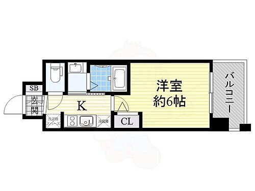 大阪府大阪市西区川口2丁目3番28号 阿波座駅 1K マンション 賃貸物件詳細