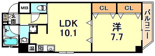 ロアール神戸住吉 4階 1LDK 賃貸物件詳細