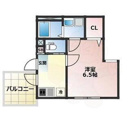 ＡＬＥＧＲＩＡ津久野Ｓｏｕｔｈ 2階 1K 賃貸物件詳細