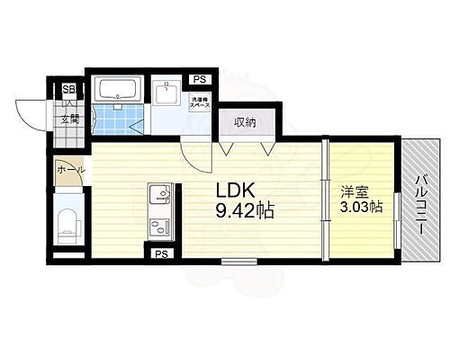 大阪府高石市西取石1丁目 富木駅 1LDK アパート 賃貸物件詳細