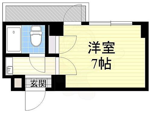 大阪府泉大津市二田町3丁目 松ノ浜駅 1K マンション 賃貸物件詳細