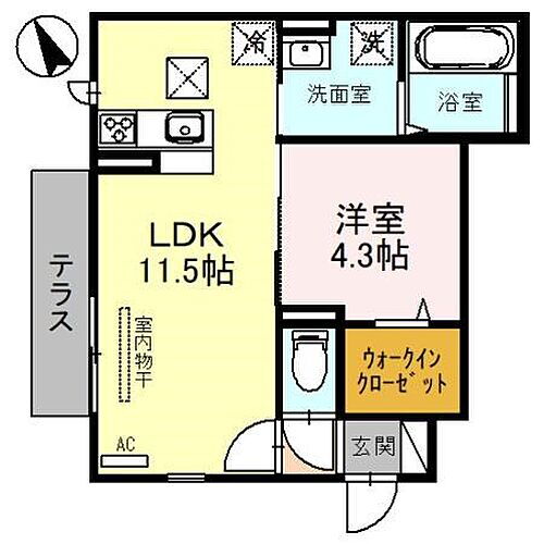 大阪府吹田市円山町30-8 関大前駅 1LDK アパート 賃貸物件詳細