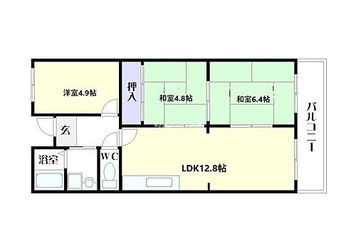 大阪府摂津市学園町2丁目8-32 摂津駅 3LDK マンション 賃貸物件詳細
