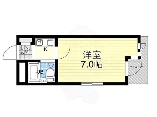 兵庫県尼崎市東園田町2丁目 園田駅 1K マンション 賃貸物件詳細