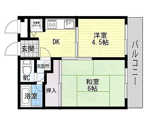 新栄建設第二ビル 3階 2DK 賃貸物件詳細
