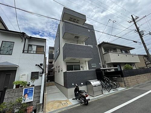 大阪府大阪市東住吉区鷹合１丁目 築3年9ヶ月 3階建