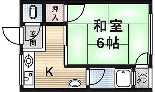 大阪府茨木市美沢町 沢良宜駅 1K マンション 賃貸物件詳細