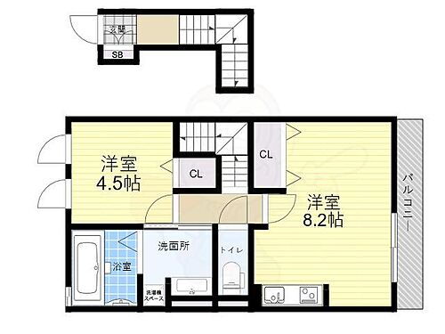 Ｍａｎｏｉｒ１ 2階 1LDK 賃貸物件詳細