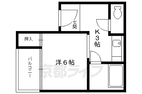 京都府京都市上京区寺之内通大宮西入前之町 今出川駅 1K マンション 賃貸物件詳細