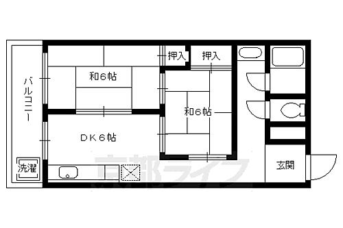 京都府京都市左京区聖護院蓮華蔵町 神宮丸太町駅 2DK マンション 賃貸物件詳細