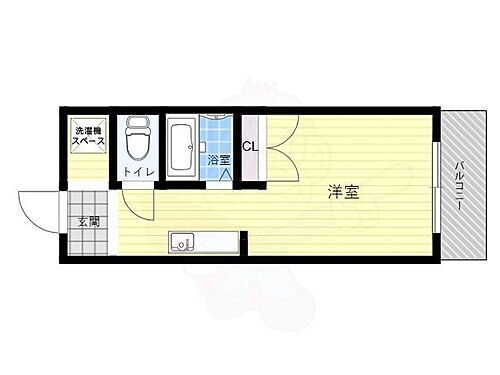 大阪府吹田市山手町4丁目 関大前駅 ワンルーム マンション 賃貸物件詳細