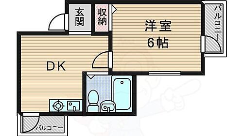 ＷＨＯ’Ｓ　ＷＨＯ　ＡＰ江口橋 4階 1DK 賃貸物件詳細