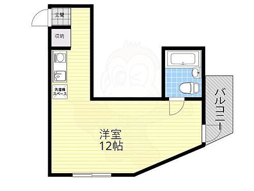 第二松山ハイツ 3階 ワンルーム 賃貸物件詳細