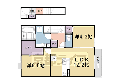 ガーデン　ライラック 2階 2LDK 賃貸物件詳細