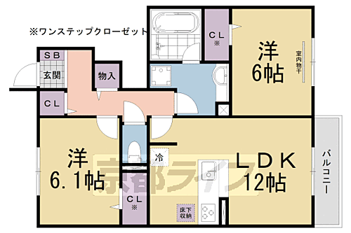 滋賀県大津市本堅田６丁目 賃貸アパート